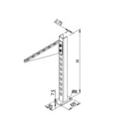 Flag Type Floor Stand - Image 3